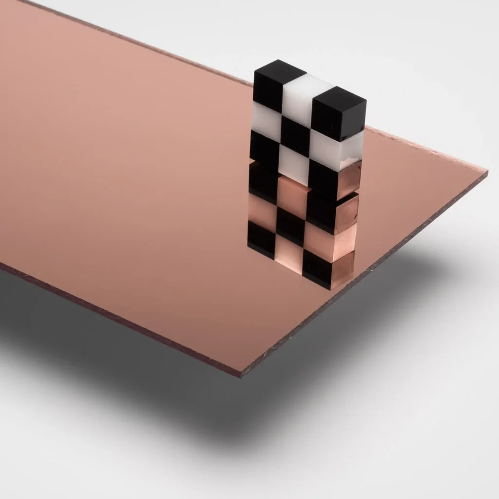 Rosegold Ayna Pleksi Levha
